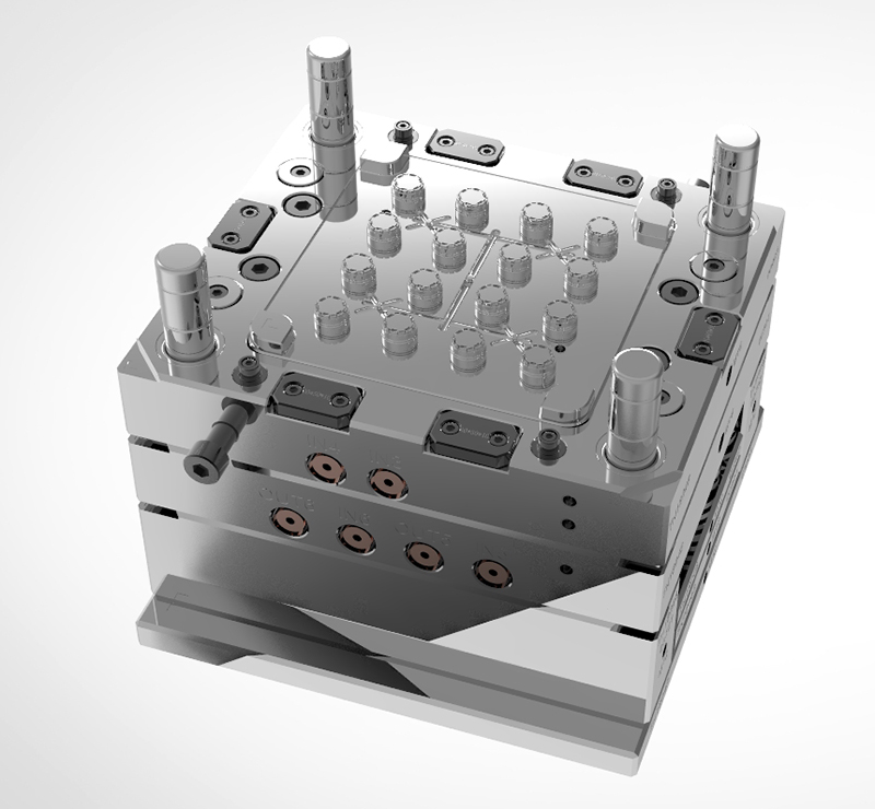 soy sauce flip top caps mould